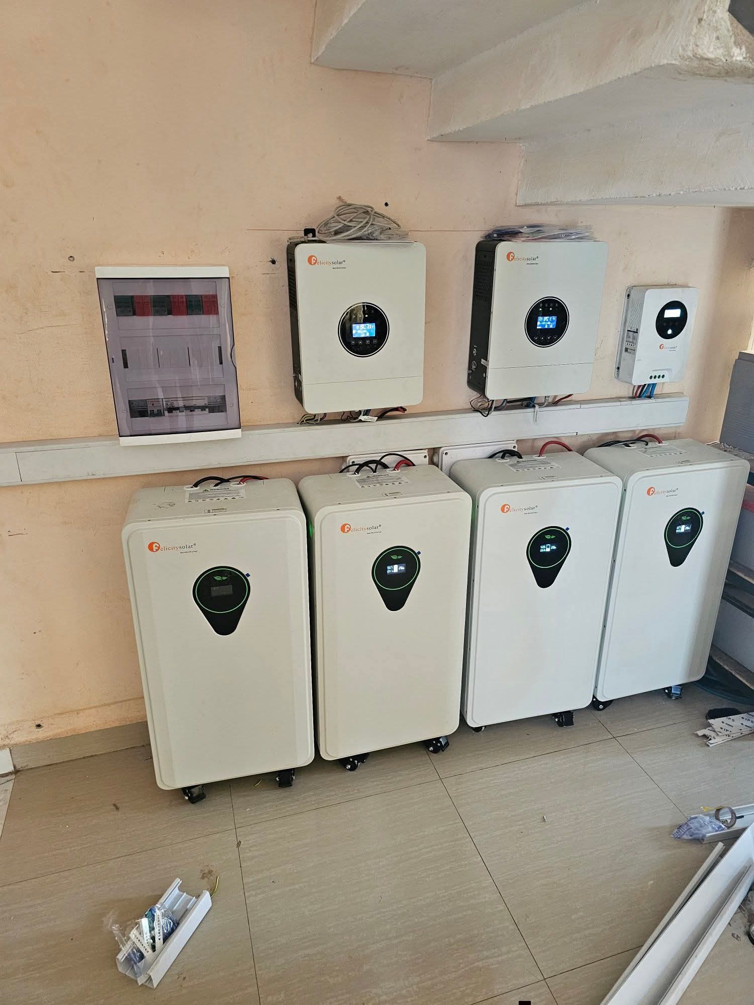 Compact Home Solar Power System