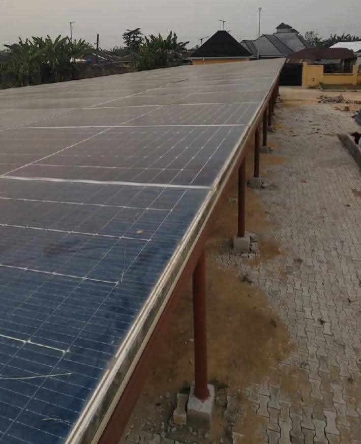 Completed Solar Carport Project