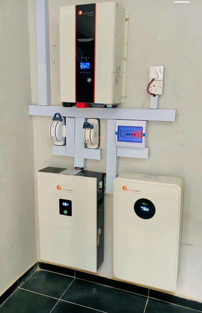 Wall-Mounted Hybrid Solar System