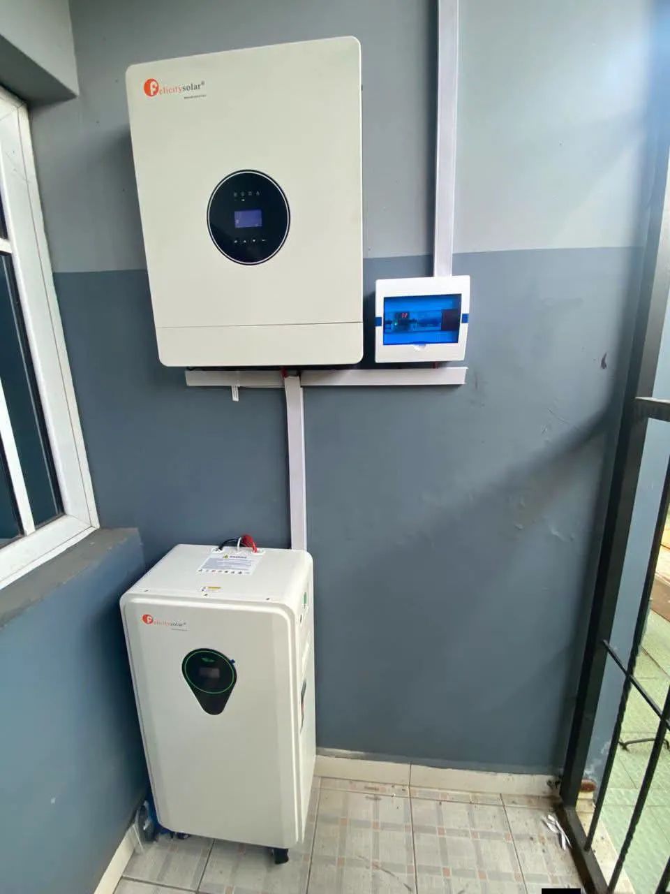 Wall-Mounted Lithium Energy System